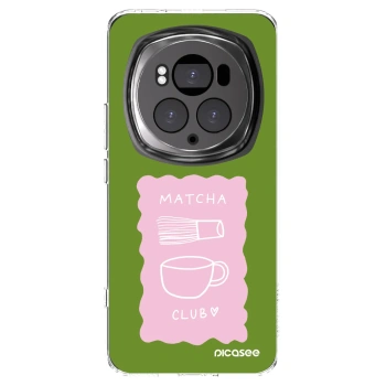 Picasee silikonski prozorni ovitek za Honor Magic6 Pro - Matcha club