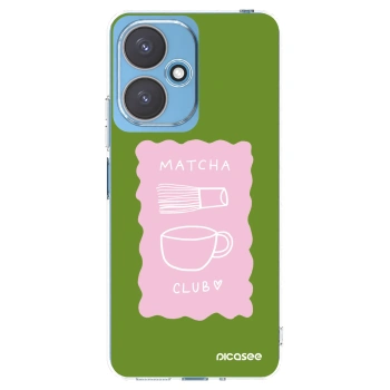 Picasee silikonski prozorni ovitek za Xiaomi Redmi 13C 5G - Matcha club