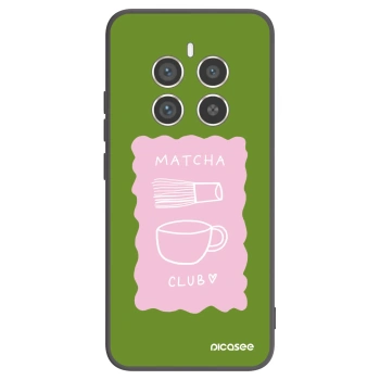 Picasee silikonski črni ovitek za Realme 12 Pro 5G - Matcha club