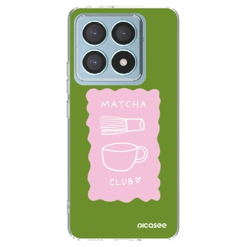 Picasee silikonski prozorni ovitek za Xiaomi 14T Pro - Matcha club