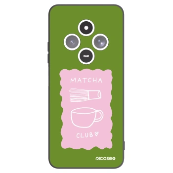 Picasee silikonski črni ovitek za Xiaomi Redmi 14C - Matcha club