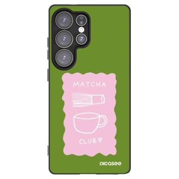 Picasee silikonski črni ovitek za Samsung Galaxy S25 Ultra 5G - Matcha club