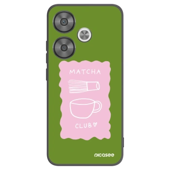 Picasee silikonski črni ovitek za Xiaomi Poco F6 - Matcha club