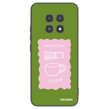 Picasee silikonski črni ovitek za Realme 12X - Matcha club