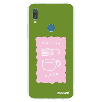 Picasee silikonski prozorni ovitek za Huawei Y6 2019 - Matcha club
