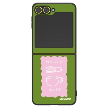 Ovitek za Samsung Galaxy Z Flip7 FE 5G - Matcha club