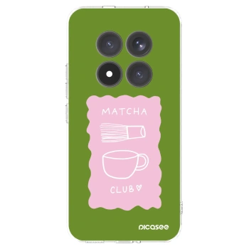 Picasee silikonski prozorni ovitek za Xiaomi Redmi Note 15 Pro+ - Matcha club