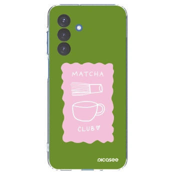 Picasee silikonski prozorni ovitek za Samsung Galaxy A17 5G - Matcha club