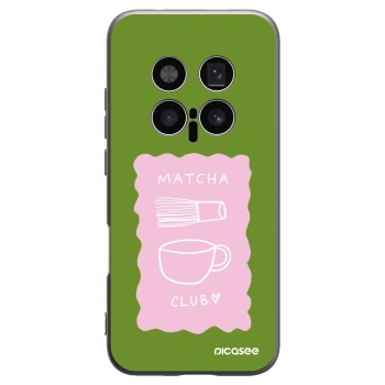 Picasee silikonski črni ovitek za Honor Magic8 Pro 5G - Matcha club