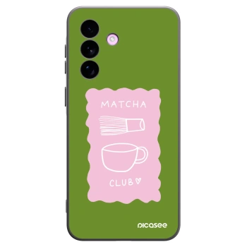 Picasee silikonski črni ovitek za Samsung Galaxy A57 5G - Matcha club