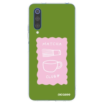 Picasee silikonski prozorni ovitek za Xiaomi Mi 9 SE - Matcha club