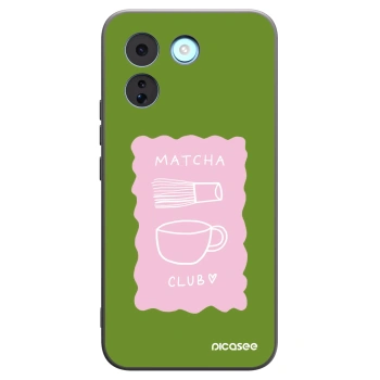 Picasee silikonski črni ovitek za Xiaomi Redmi Note 17 Pro MAX 5G - Matcha club
