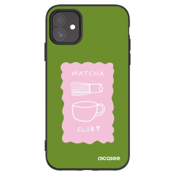 Picasee silikonski črni ovitek za Apple iPhone 11 - Matcha club