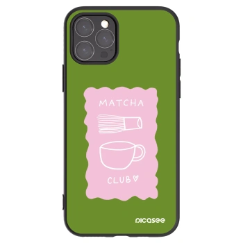 Picasee silikonski črni ovitek za Apple iPhone 11 Pro - Matcha club