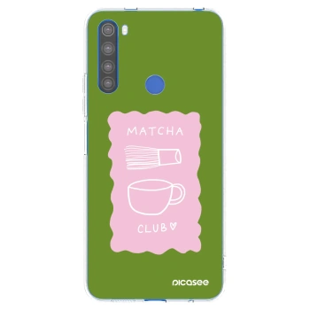 Picasee silikonski prozorni ovitek za Xiaomi Redmi Note 8T - Matcha club