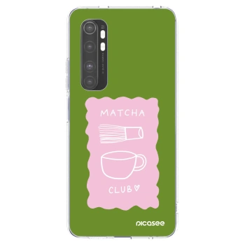 Picasee silikonski prozorni ovitek za Xiaomi Mi Note 10 Lite - Matcha club