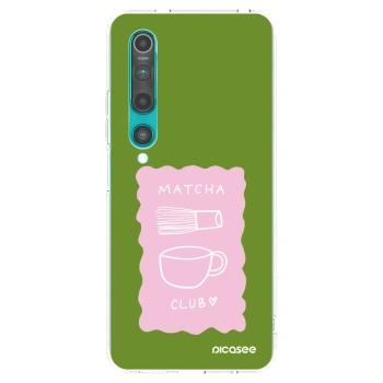 Picasee silikonski prozorni ovitek za Xiaomi Mi 10 - Matcha club