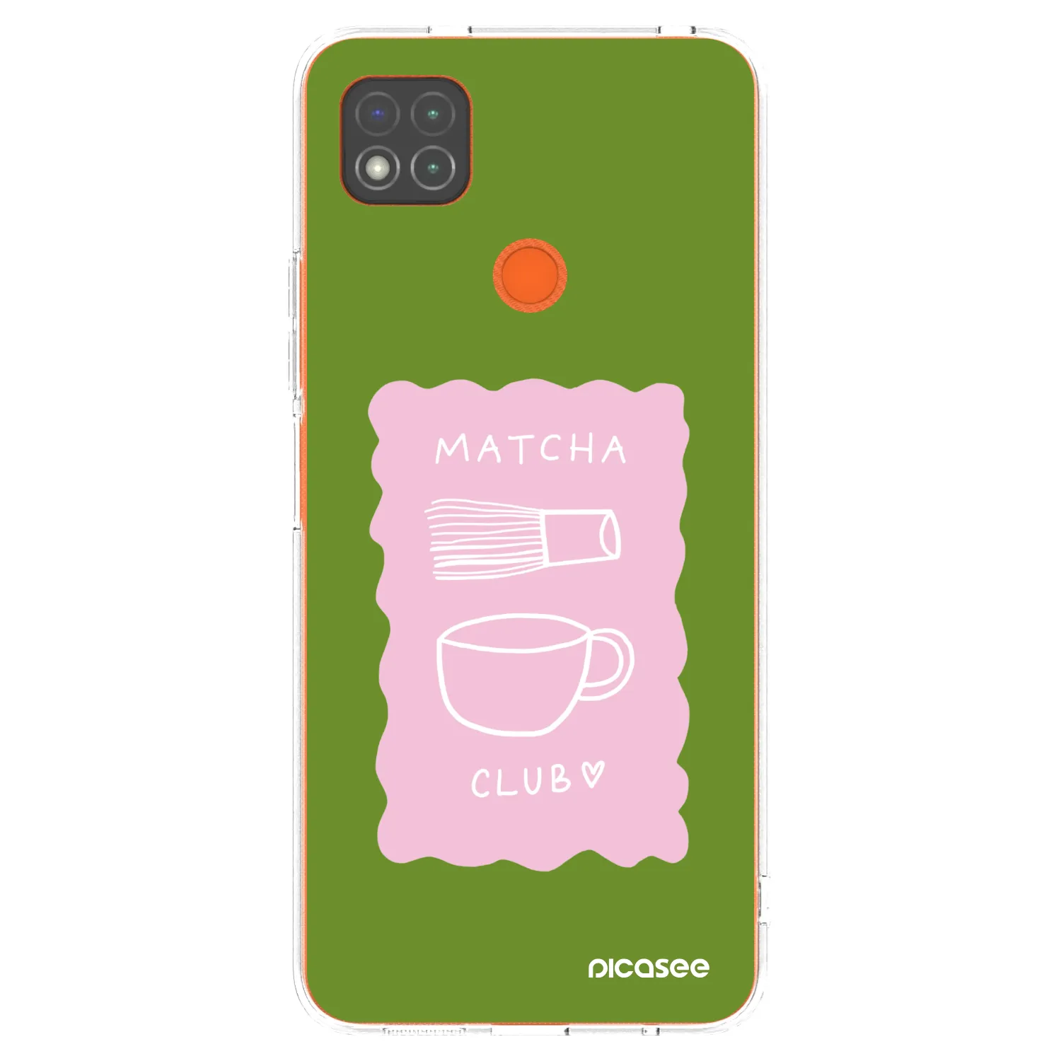 Picasee silikonski prozorni ovitek za Xiaomi Redmi 9C - Matcha club