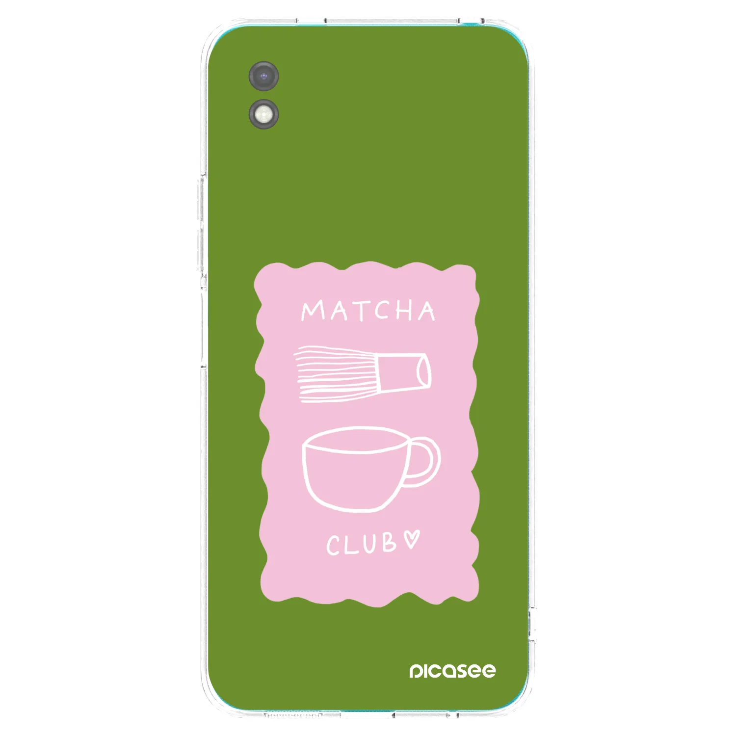 Picasee silikonski črni ovitek za Xiaomi Redmi 9A - Matcha club