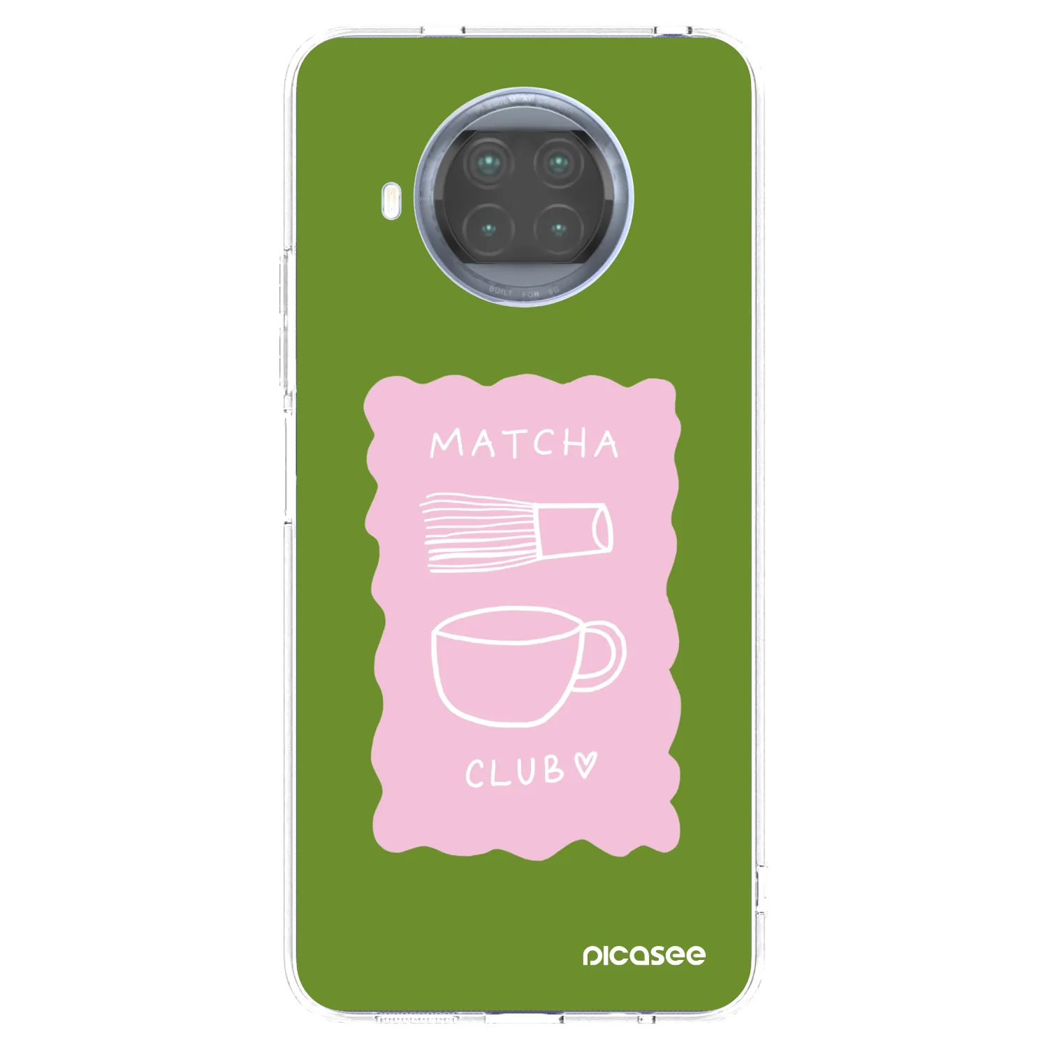 Picasee silikonski prozorni ovitek za Xiaomi Mi 10T Lite - Matcha club
