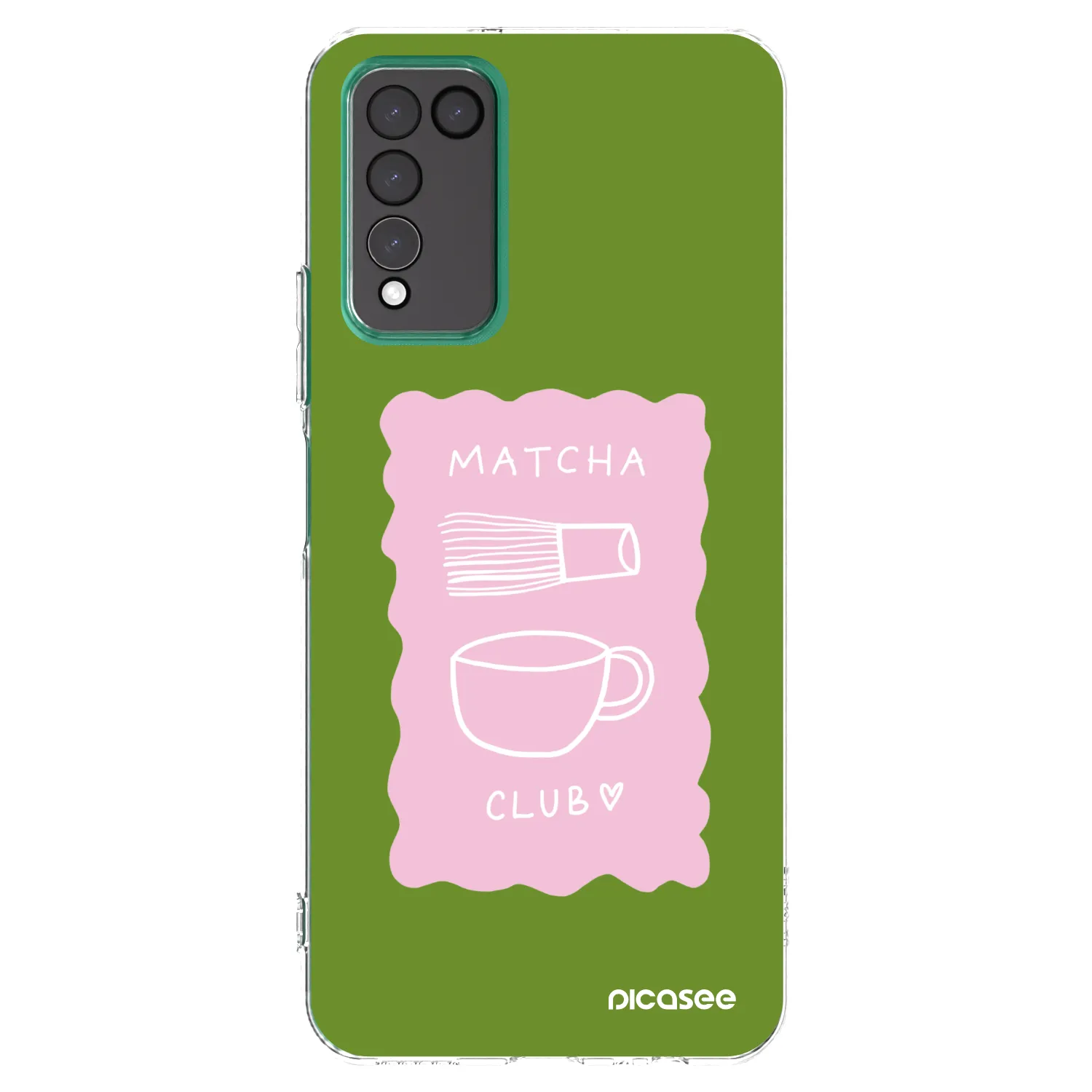 Picasee silikonski prozorni ovitek za Honor 10X Lite - Matcha club