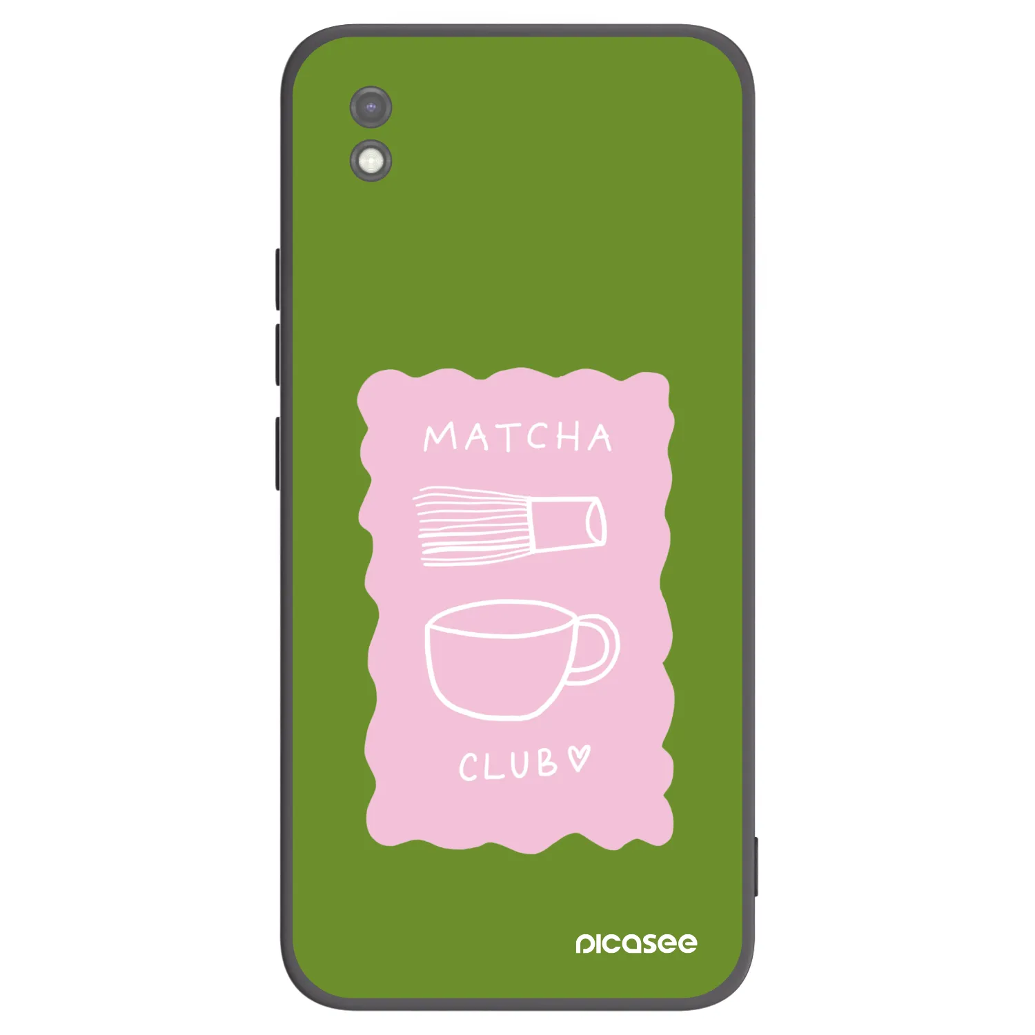 Picasee silikonski črni ovitek za Xiaomi Redmi 9AT - Matcha club