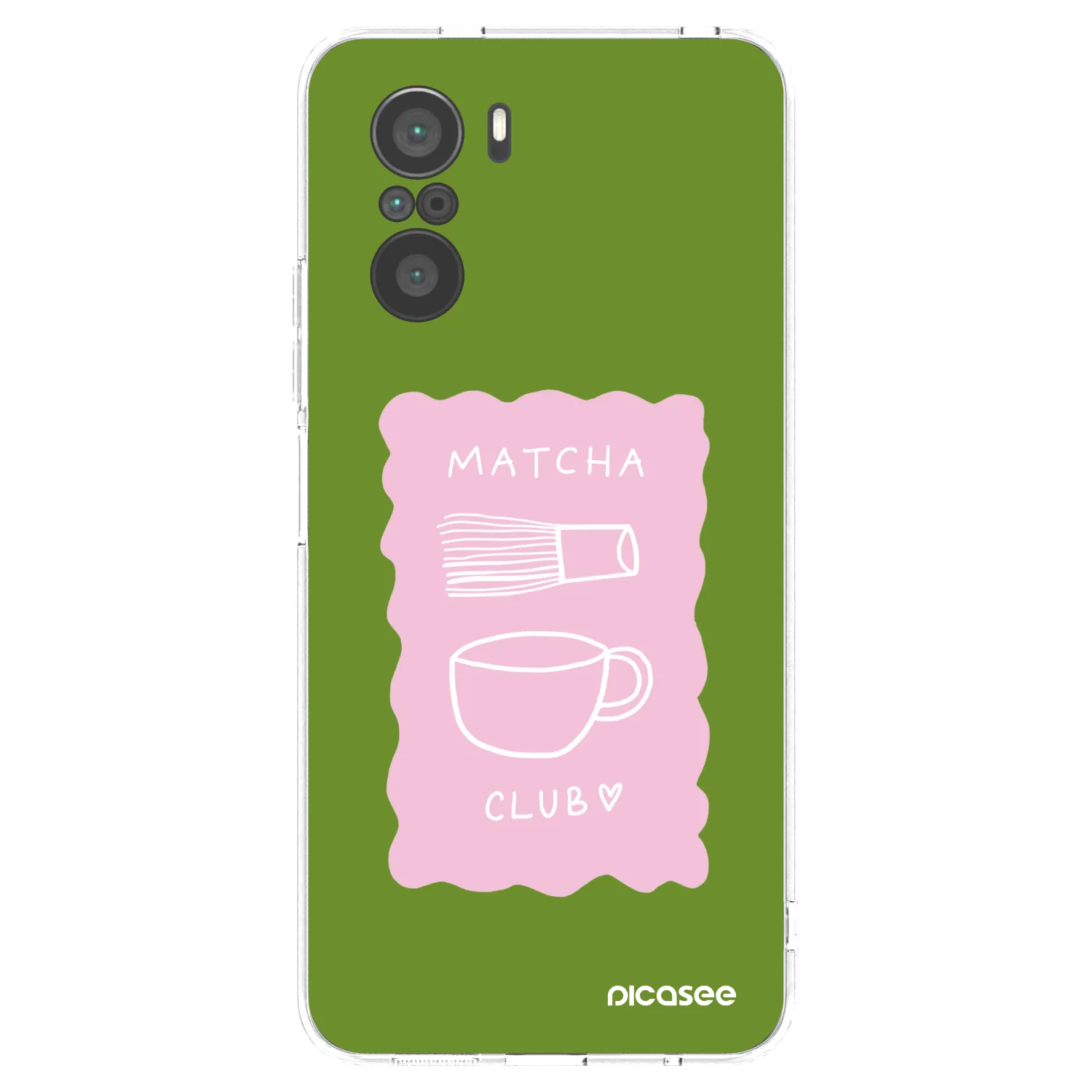 Picasee silikonski prozorni ovitek za Xiaomi Poco F3 - Matcha club