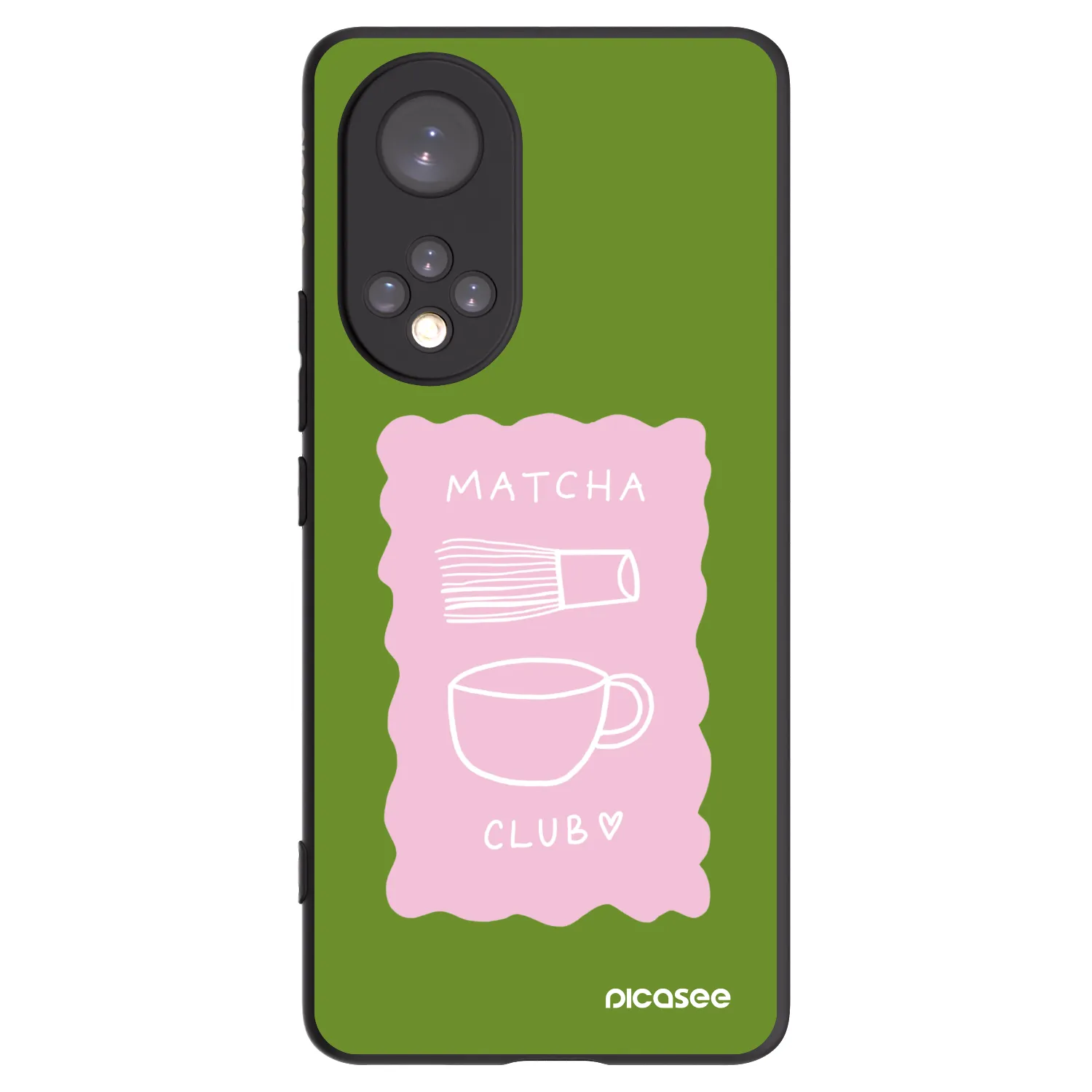 Picasee silikonski črni ovitek za Huawei Nova 9 - Matcha club