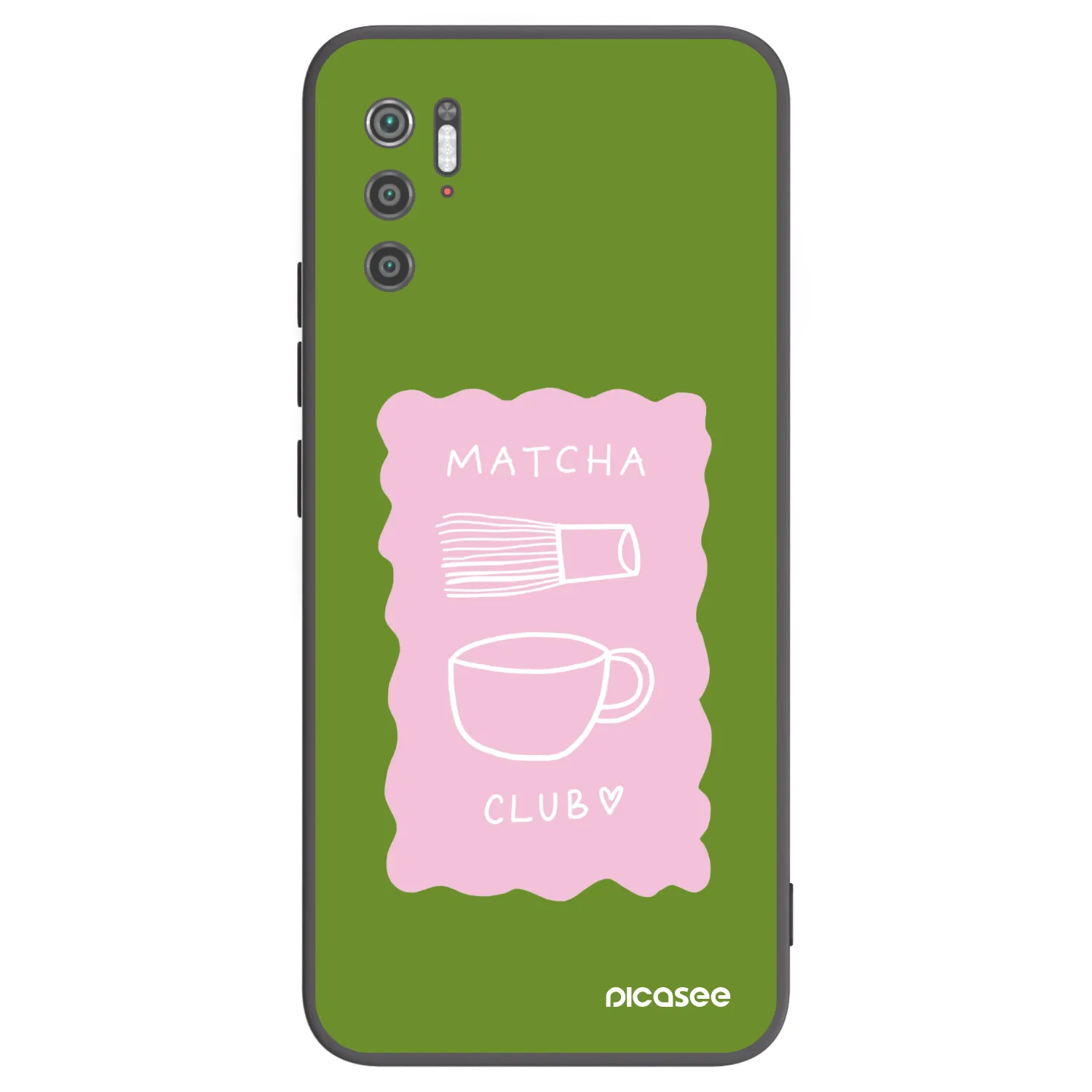 Picasee silikonski črni ovitek za Xiaomi Poco M3 Pro 5G - Matcha club