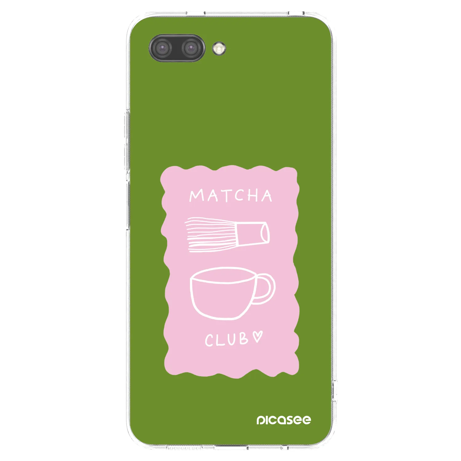 Picasee silikonski prozorni ovitek za Honor 10 - Matcha club
