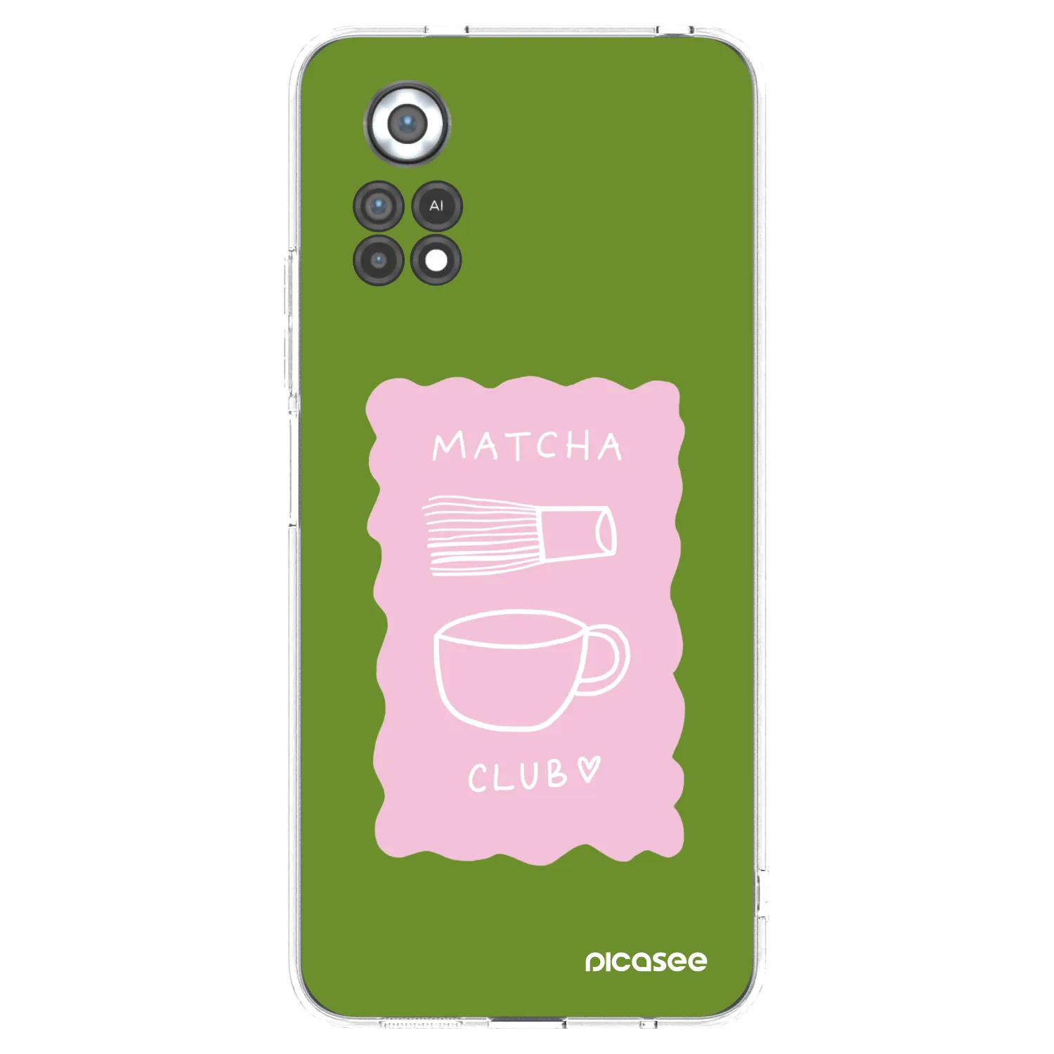 Picasee silikonski prozorni ovitek za Xiaomi Poco X4 Pro 5G - Matcha club