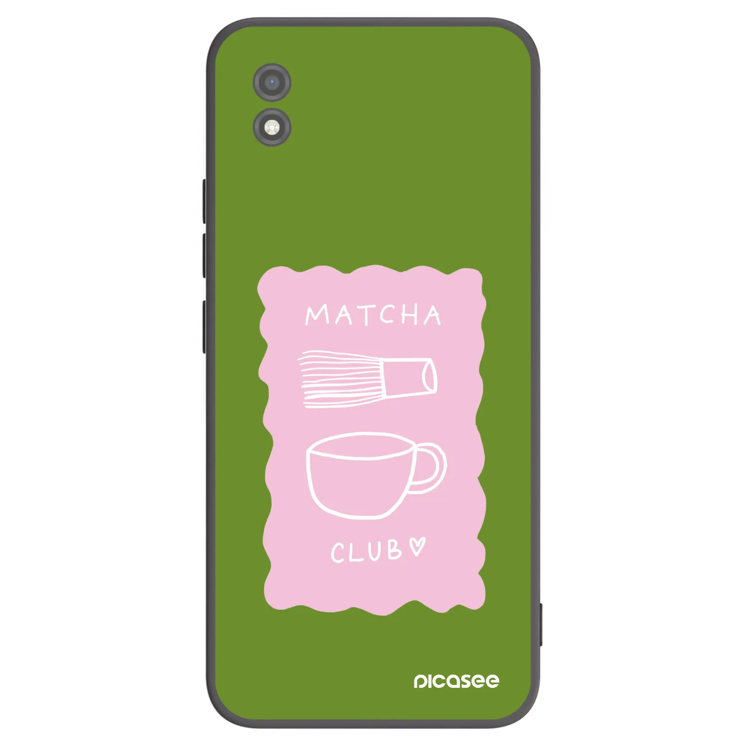 Picasee silikonski črni ovitek za Realme C11 (2021) - Matcha club