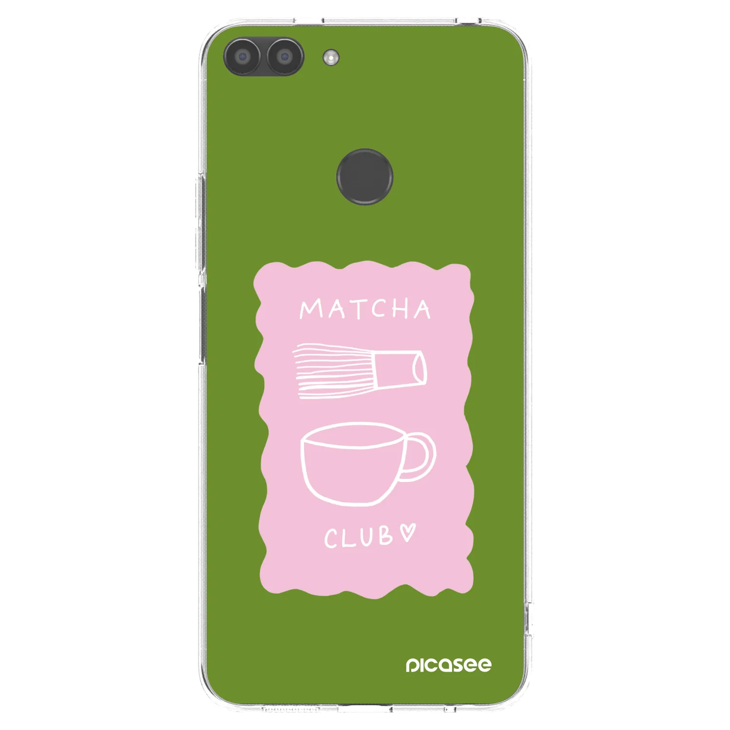 Picasee silikonski prozorni ovitek za Huawei P Smart - Matcha club
