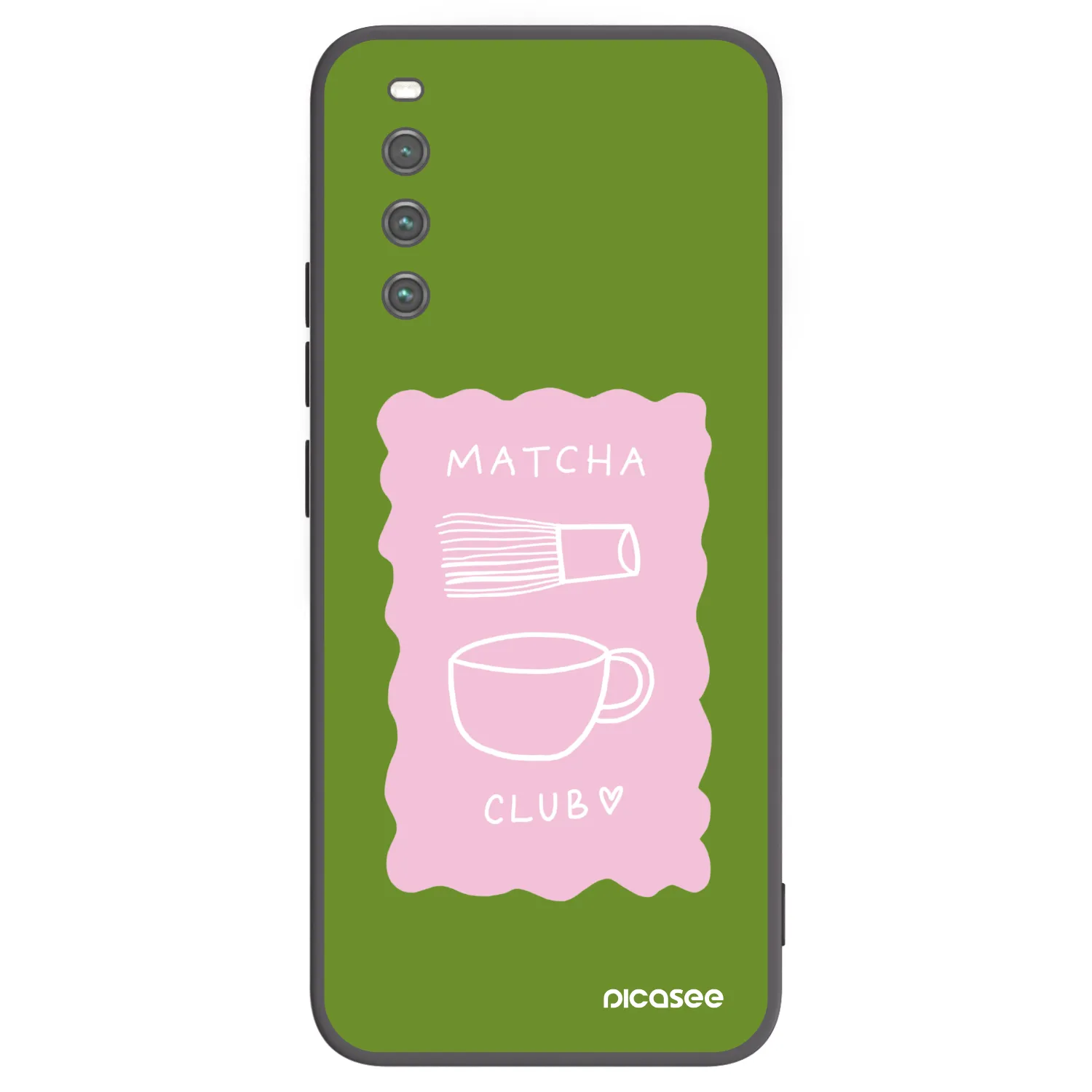 Picasee silikonski črni ovitek za Sony Xperia 10 IV 5G - Matcha club
