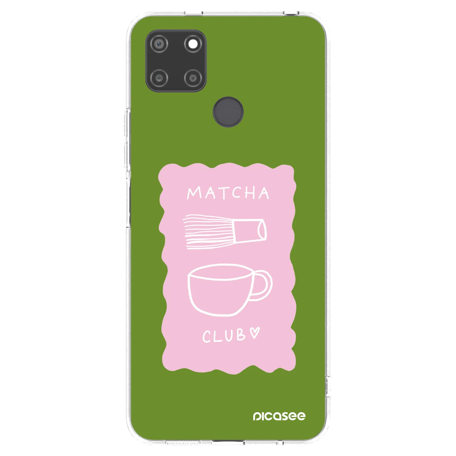 Picasee silikonski prozorni ovitek za Realme C21Y - Matcha club