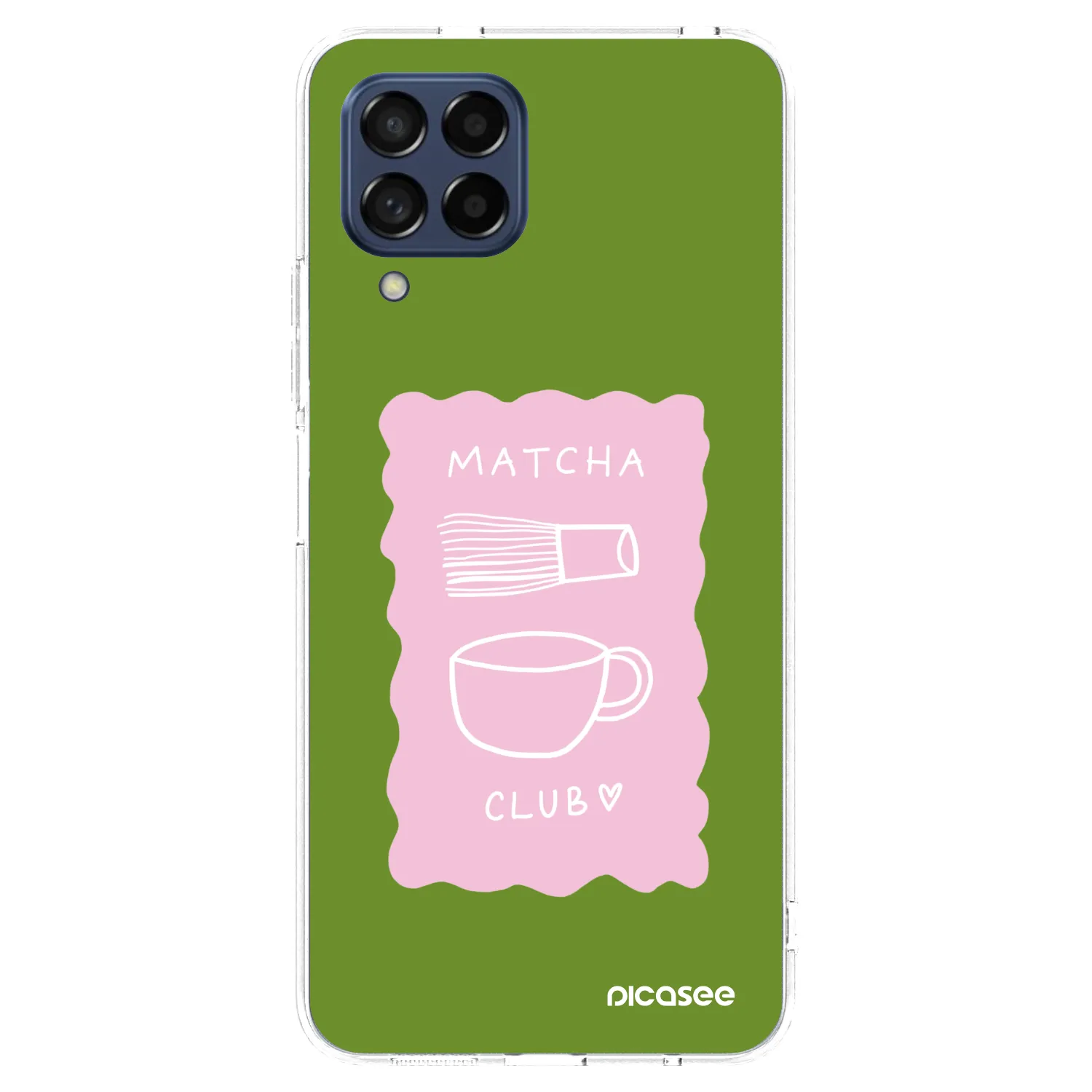 Picasee silikonski prozorni ovitek za Samsung Galaxy M53 5G - Matcha club