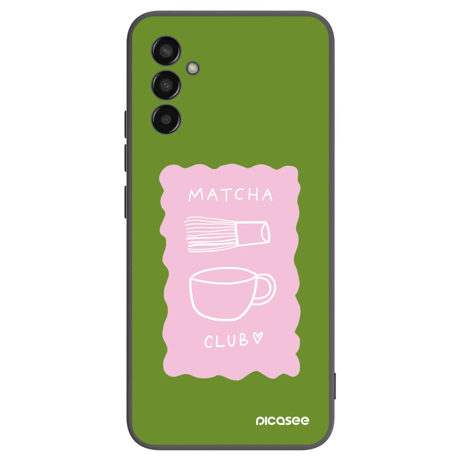 Picasee silikonski črni ovitek za Samsung Galaxy M13 M135F - Matcha club