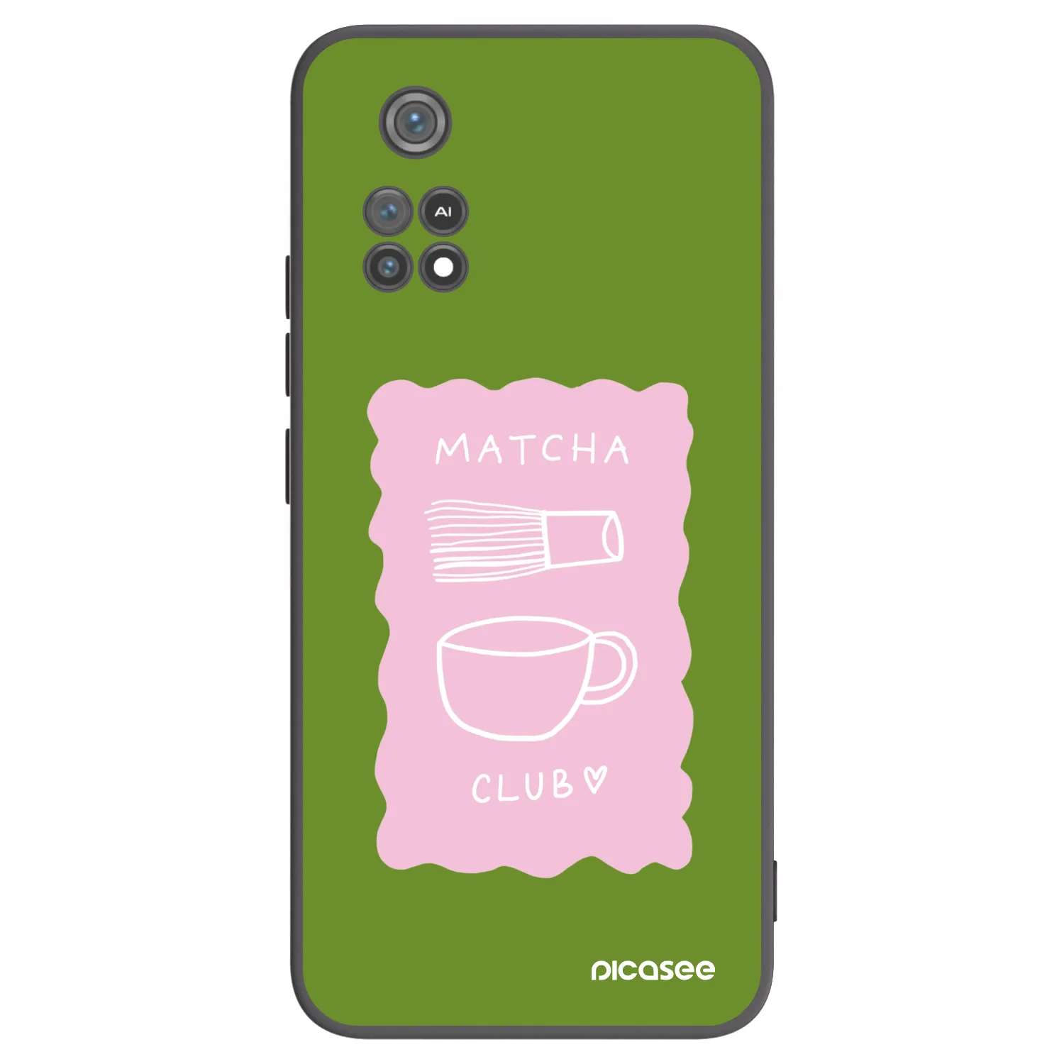 Picasee silikonski črni ovitek za Xiaomi Poco M4 Pro - Matcha club
