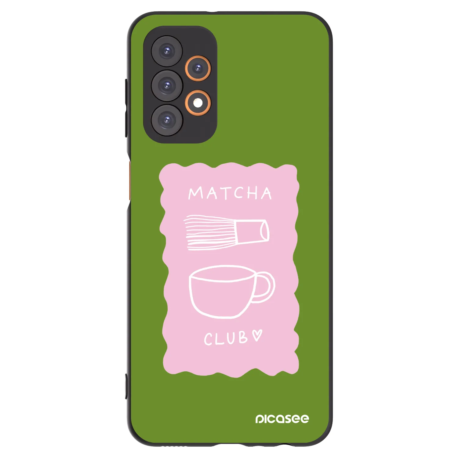 Picasee silikonski črni ovitek za Samsung Galaxy A23 A236B 5G - Matcha club