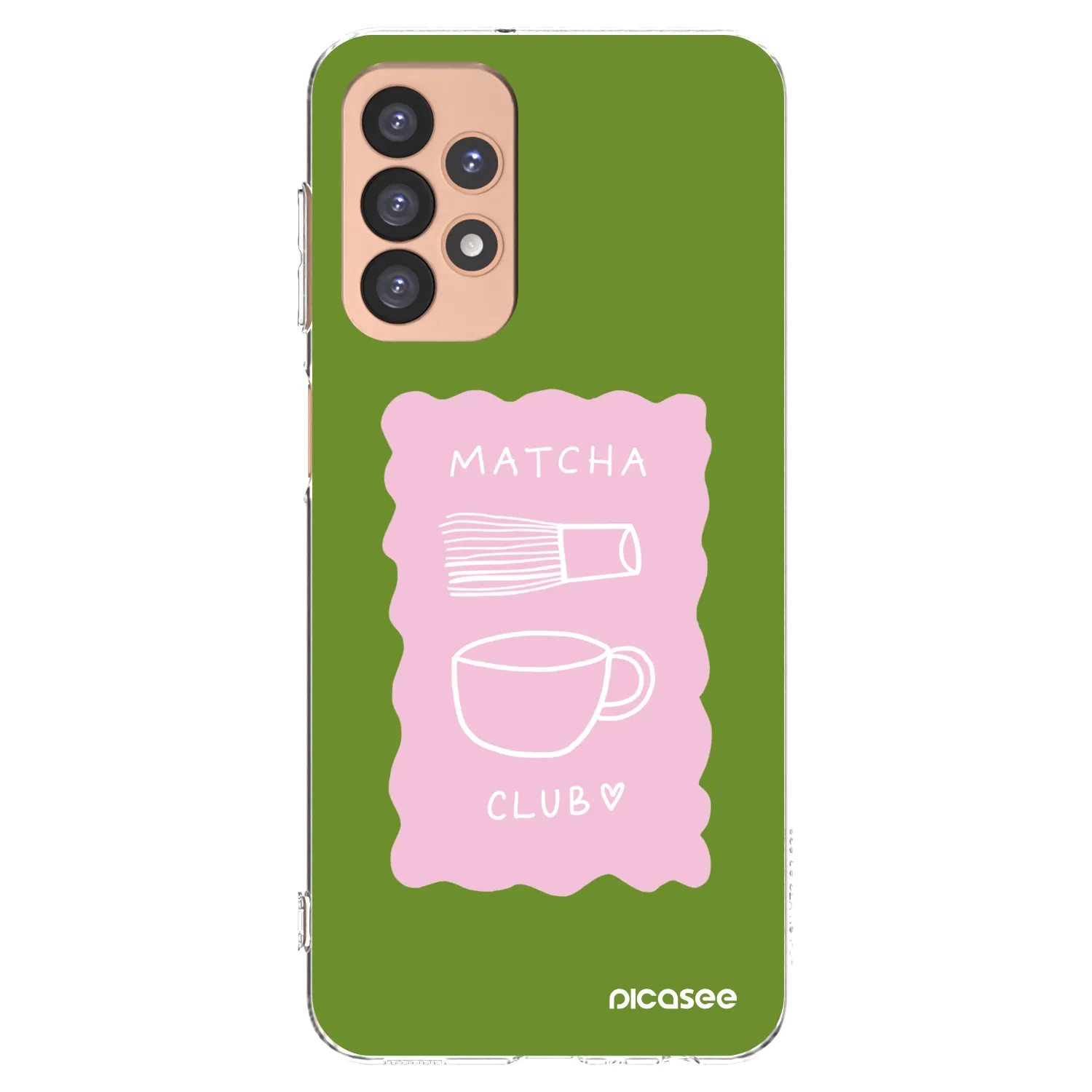 Picasee silikonski prozorni ovitek za Samsung Galaxy A23 A236B 5G - Matcha club