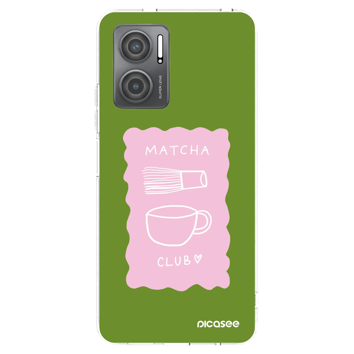 Picasee silikonski prozorni ovitek za Xiaomi Redmi 10 5G - Matcha club