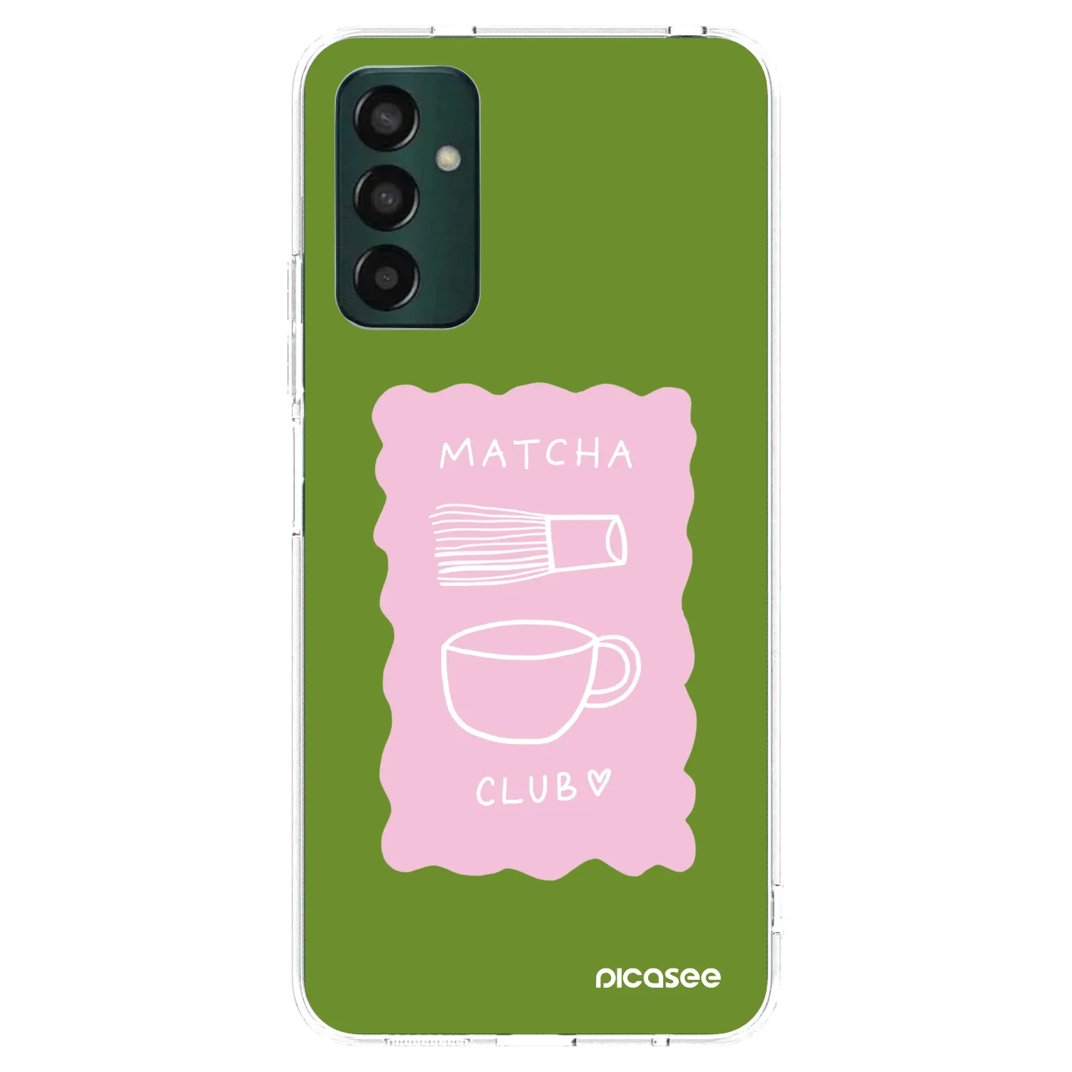 Picasee silikonski prozorni ovitek za Samsung Galaxy M23 5G - Matcha club