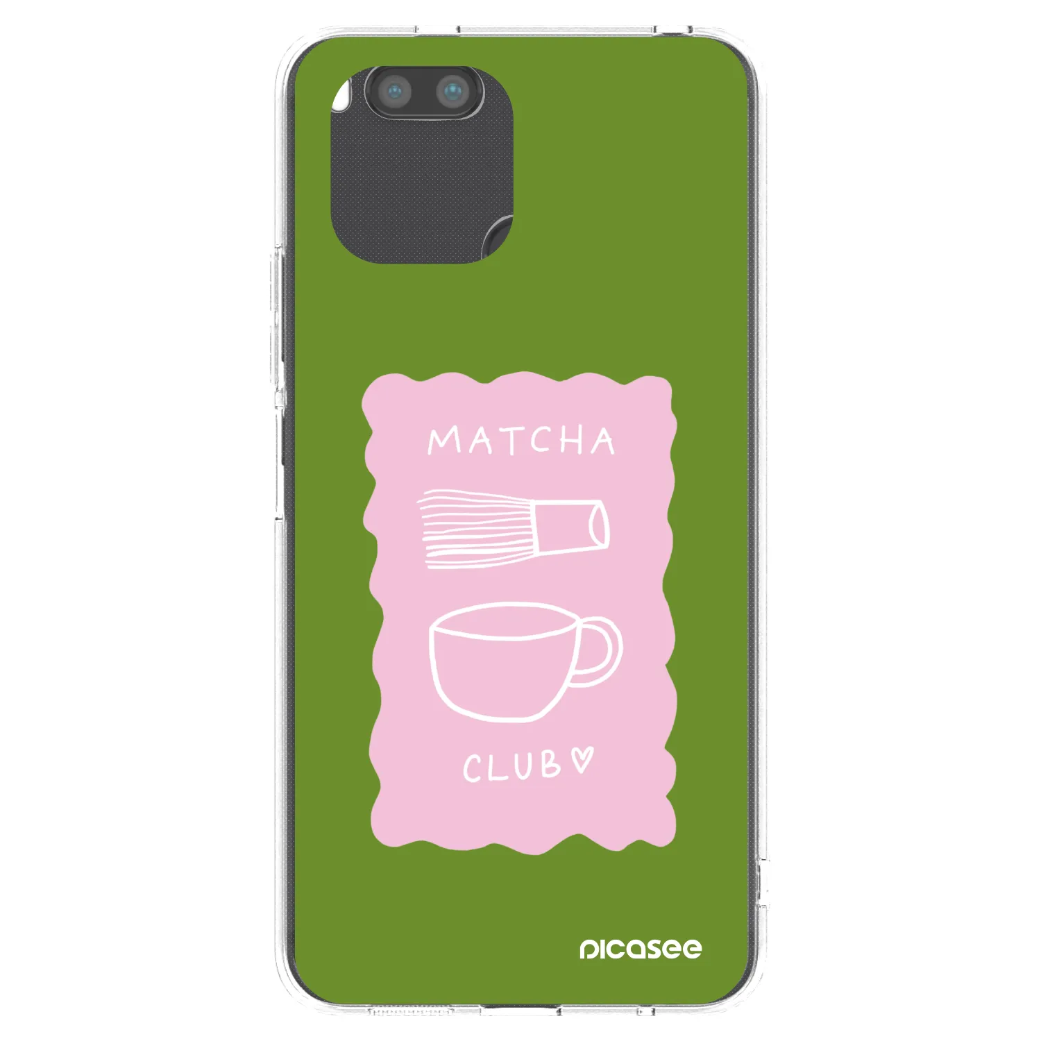 Picasee silikonski prozorni ovitek za Xiaomi Redmi A1 - Matcha club