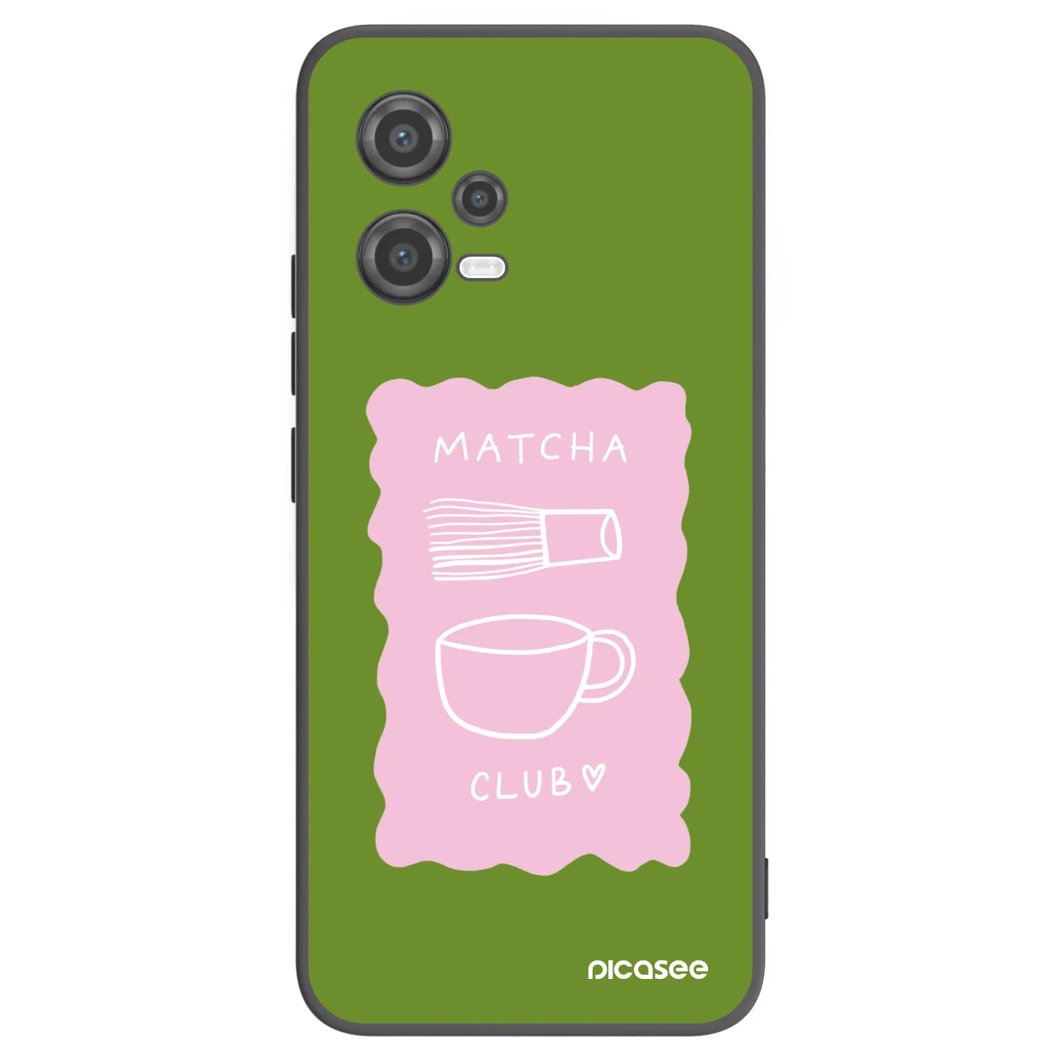 Picasee silikonski črni ovitek za Xiaomi Poco X5 - Matcha club