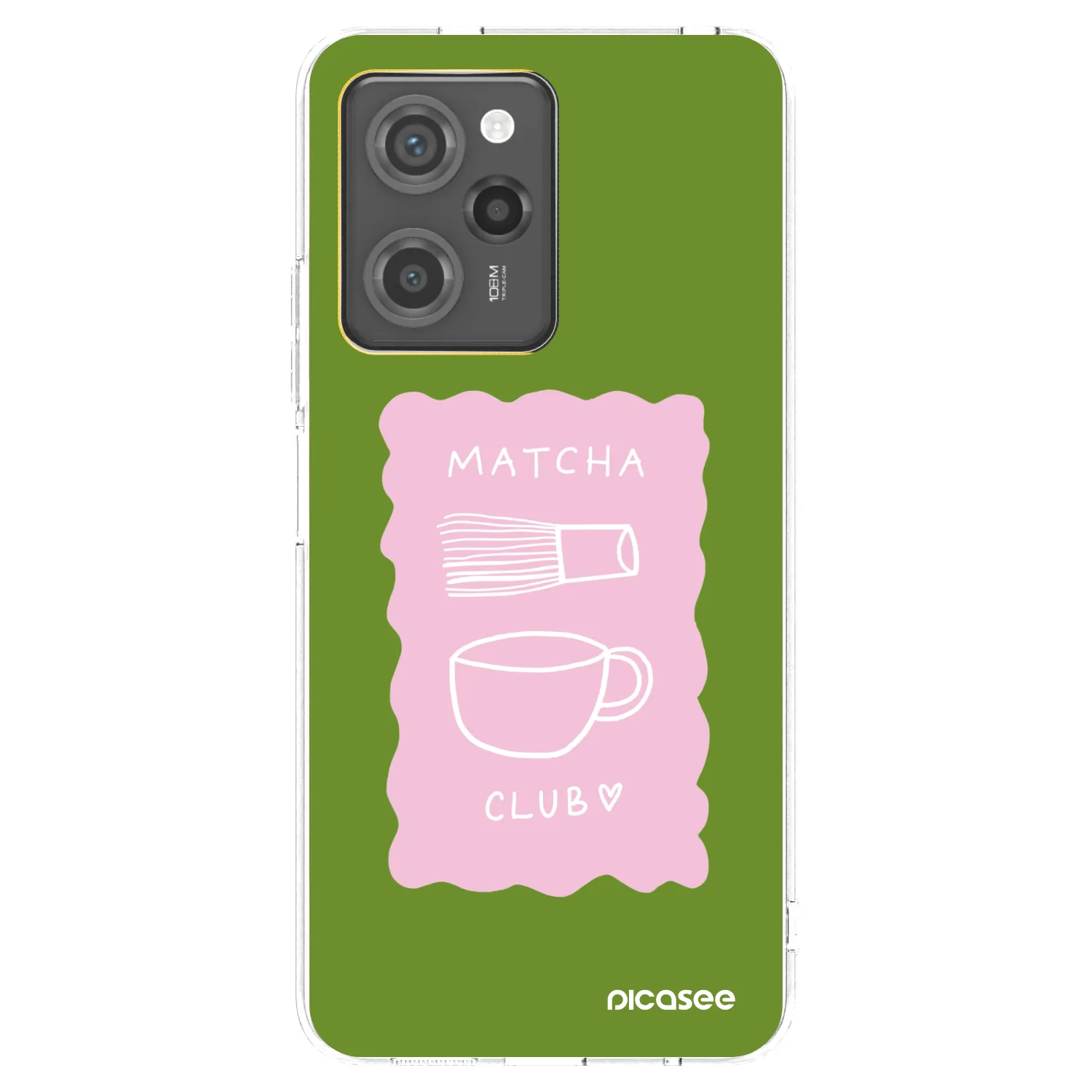 Picasee silikonski prozorni ovitek za Xiaomi Poco X5 Pro - Matcha club