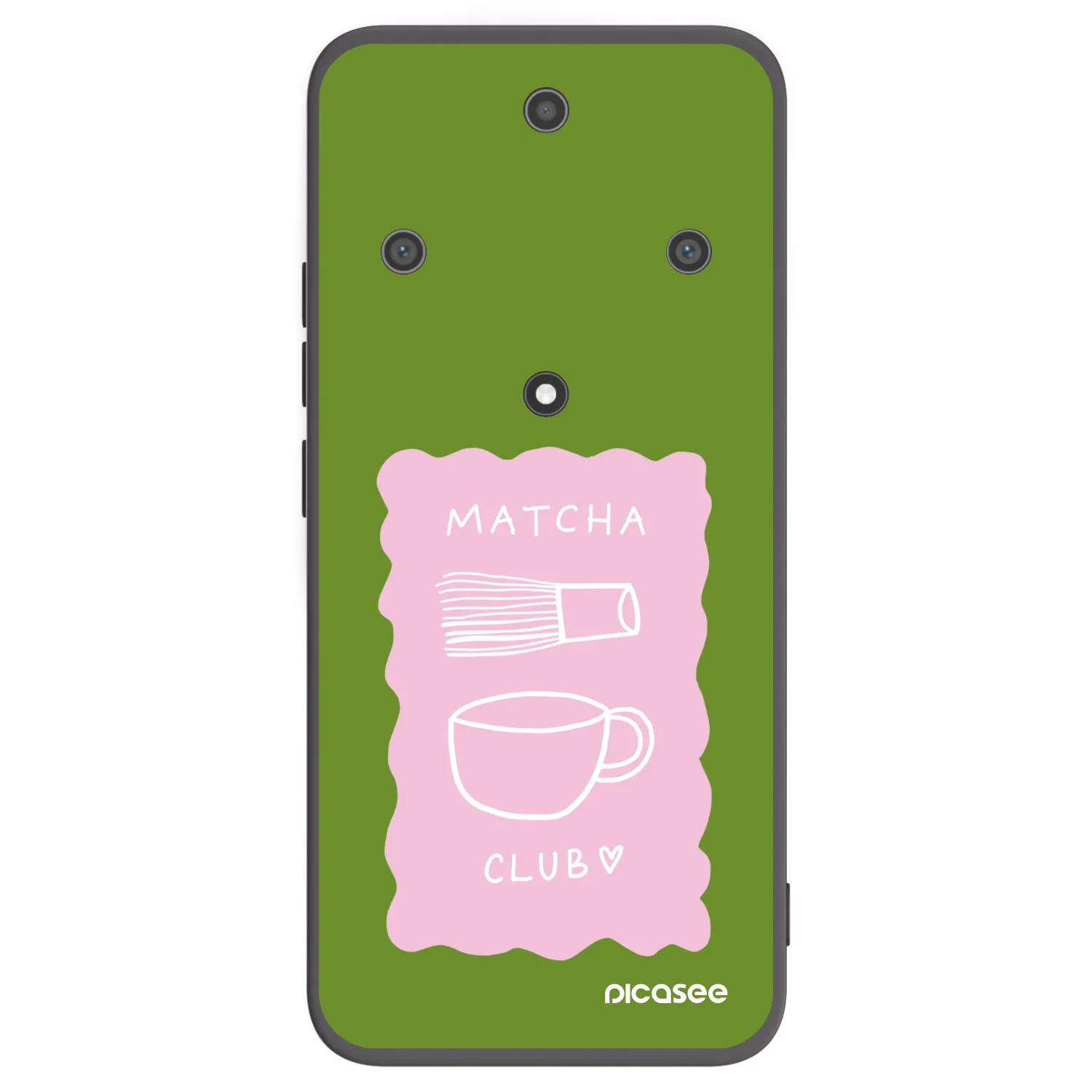 Picasee silikonski črni ovitek za Honor Magic5 Lite 5G - Matcha club