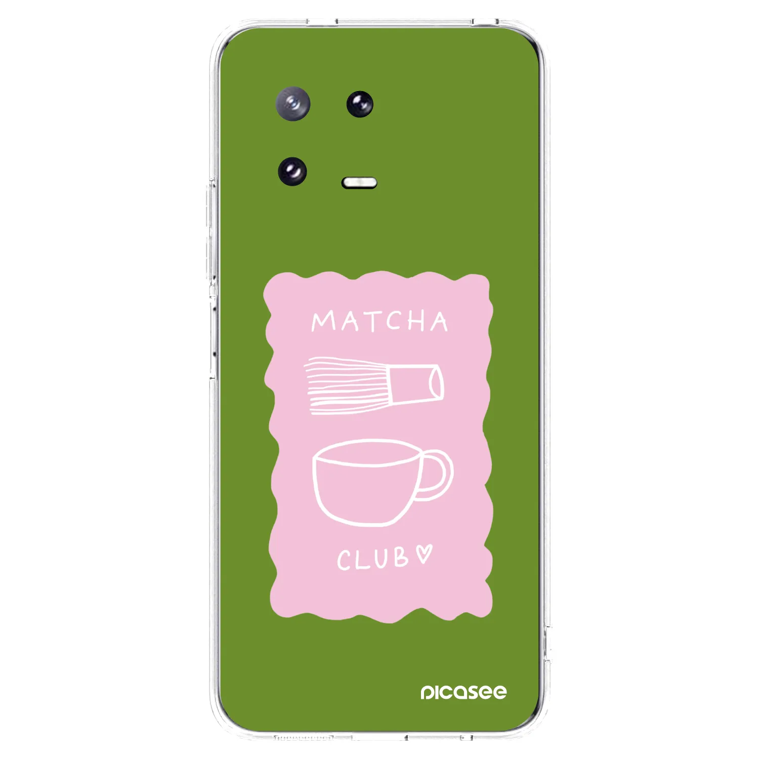 Picasee silikonski prozorni ovitek za Xiaomi 13 Pro - Matcha club
