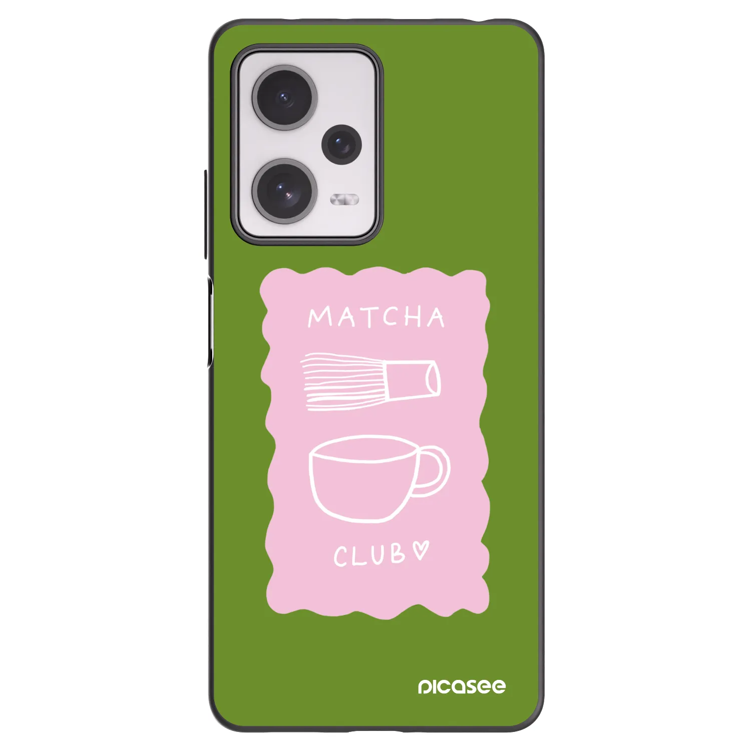 Picasee silikonski črni ovitek za Xiaomi Redmi Note 12 Pro+ 5G - Matcha club