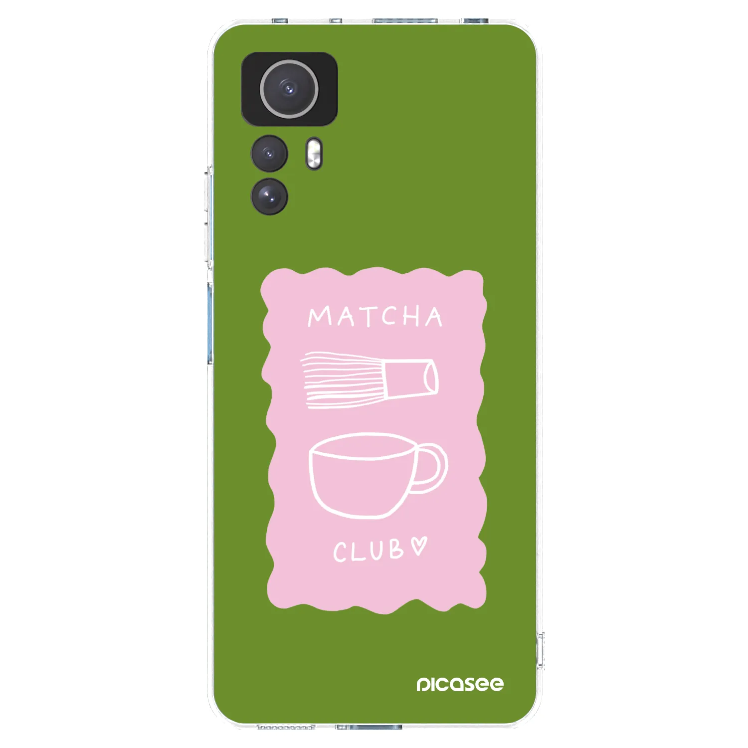 Picasee silikonski prozorni ovitek za Xiaomi Redmi Note 12S - Matcha club