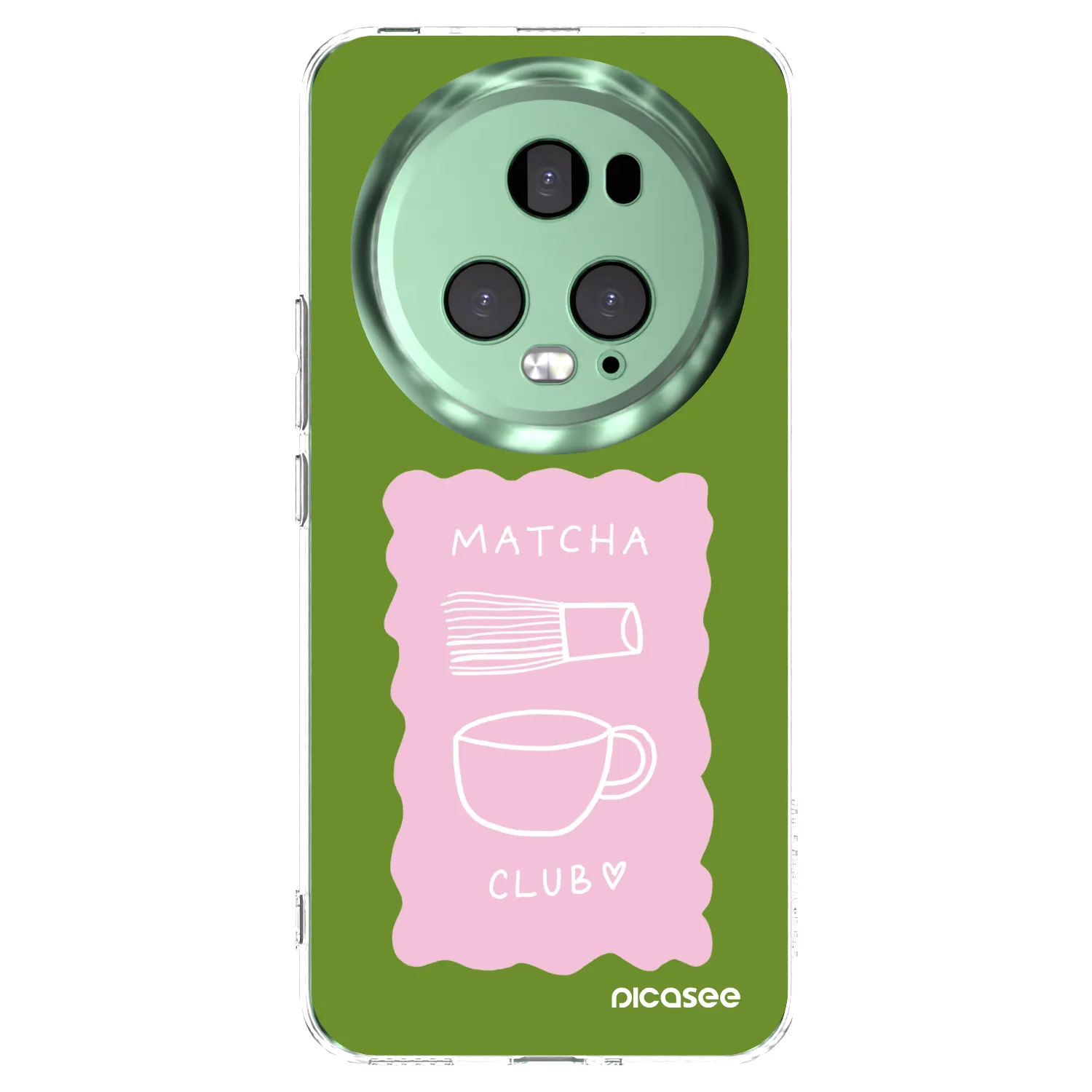 Picasee silikonski prozorni ovitek za Honor Magic5 Pro - Matcha club
